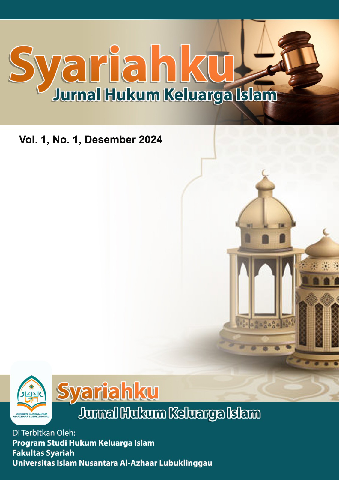 					View Vol. 2 No. 1 (2025): Syariahku : Jurnal Keluarga Islam
				